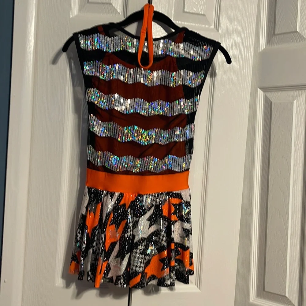 NWOT A Wish Come True dance costume with headband size kids medium